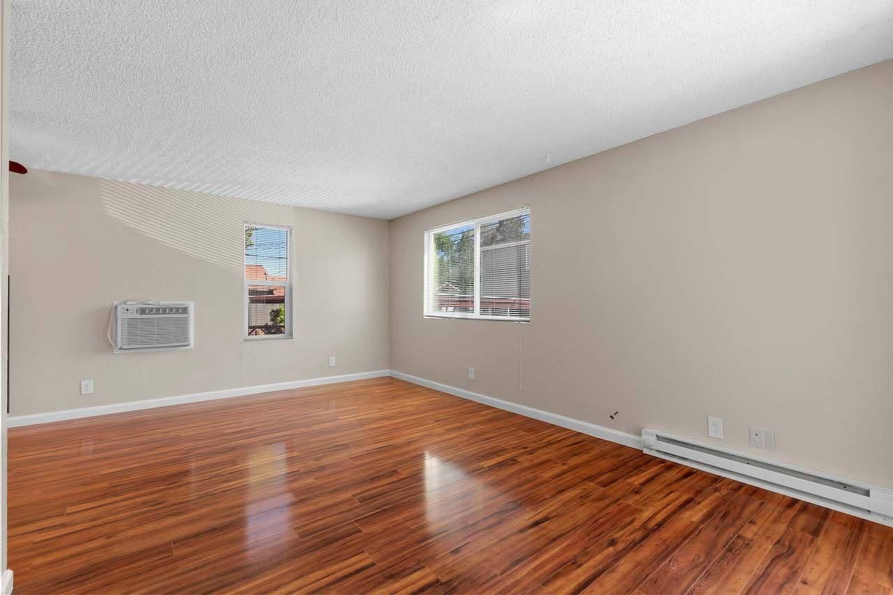 Renovated apartment interior — modern kitchen and living space in Reno, NV